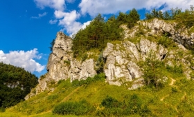Haligowskie Skały – najbogatsze skupisko form krasowych w Pieninach